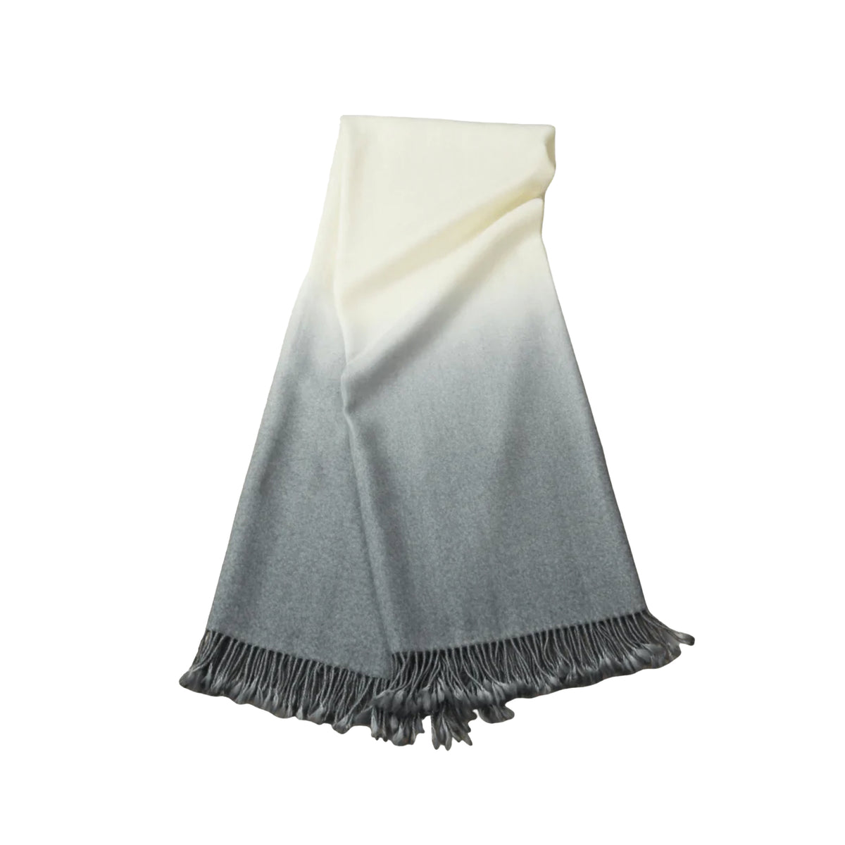 Ombre Baby Alpaca Throw