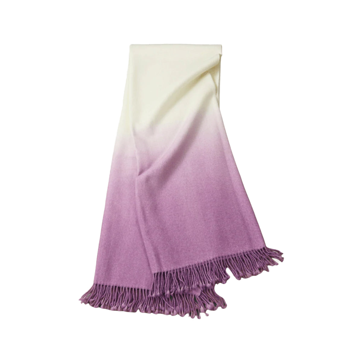 Ombre Baby Alpaca Throw