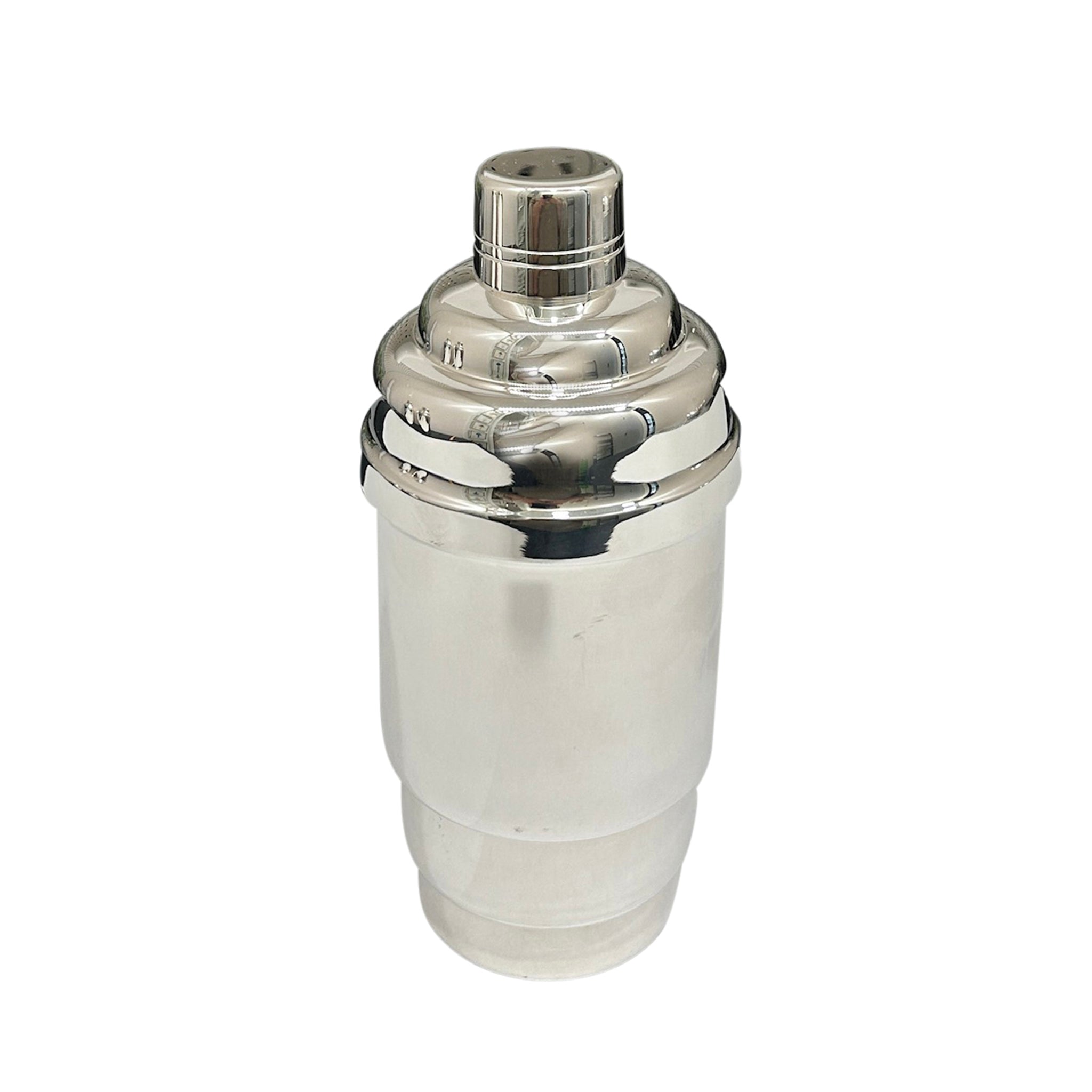 Vintage French Cocktail Shaker with Stepped Design – KRB
