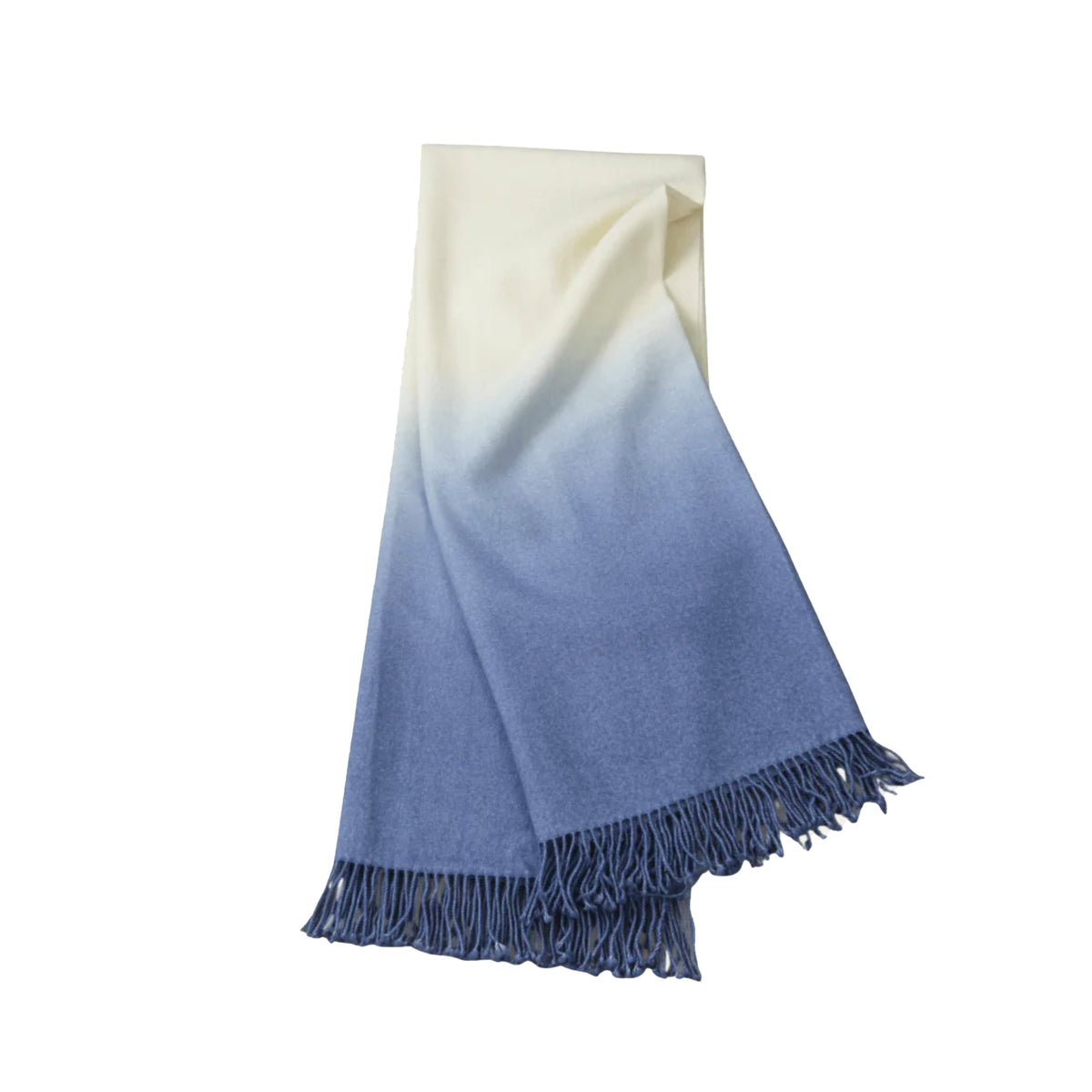 Ombre Baby Alpaca Throw