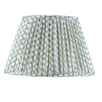 6" Light Blue Wicker Lampshade