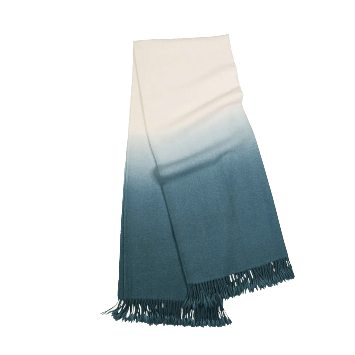 Ombre Baby Alpaca Throw