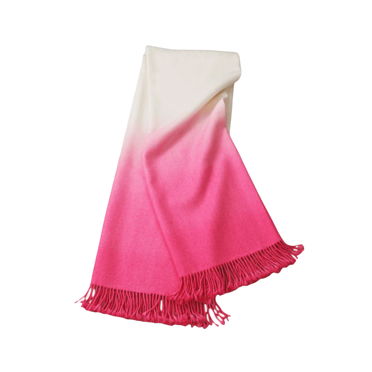 Ombre Baby Alpaca Throw